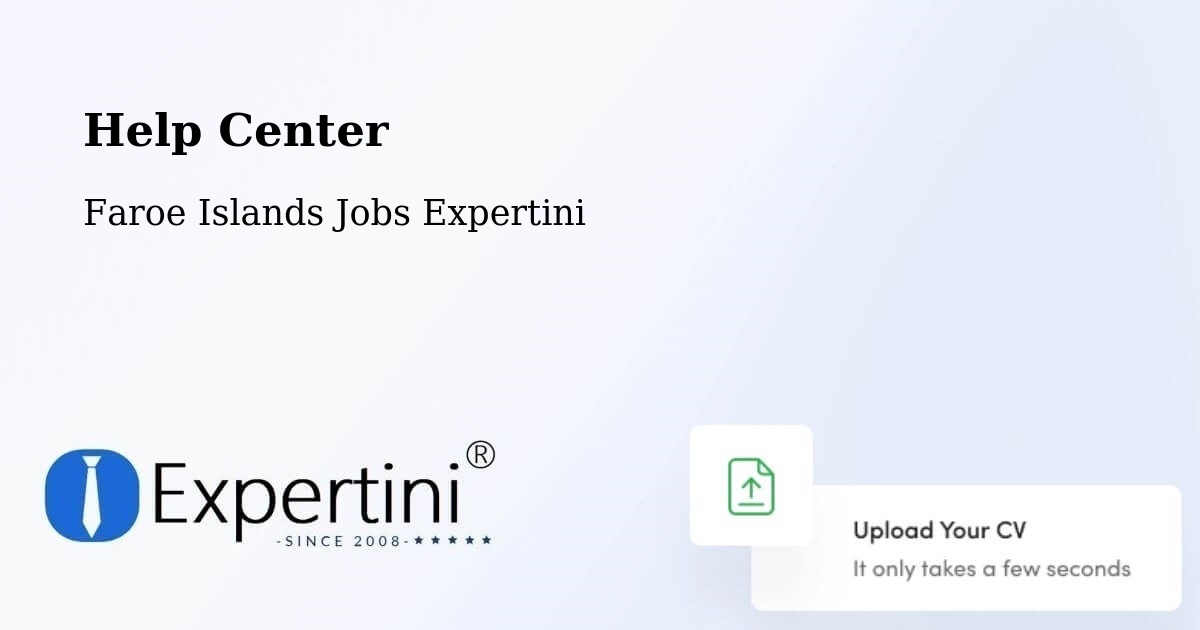 Help Center – Skipanes - Faroe Islands Jobs Expertini